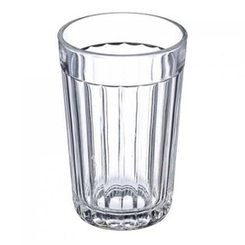 Russian Traditional Paneled Faceted/Granyoniy Hot Tea Glass, 8.5 oz, for Metal Holder/Podstakannik