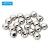 PATIKIL 20pcs M5x0.8mm Ball Nut Knobs Carbon Steel Drilling Ball