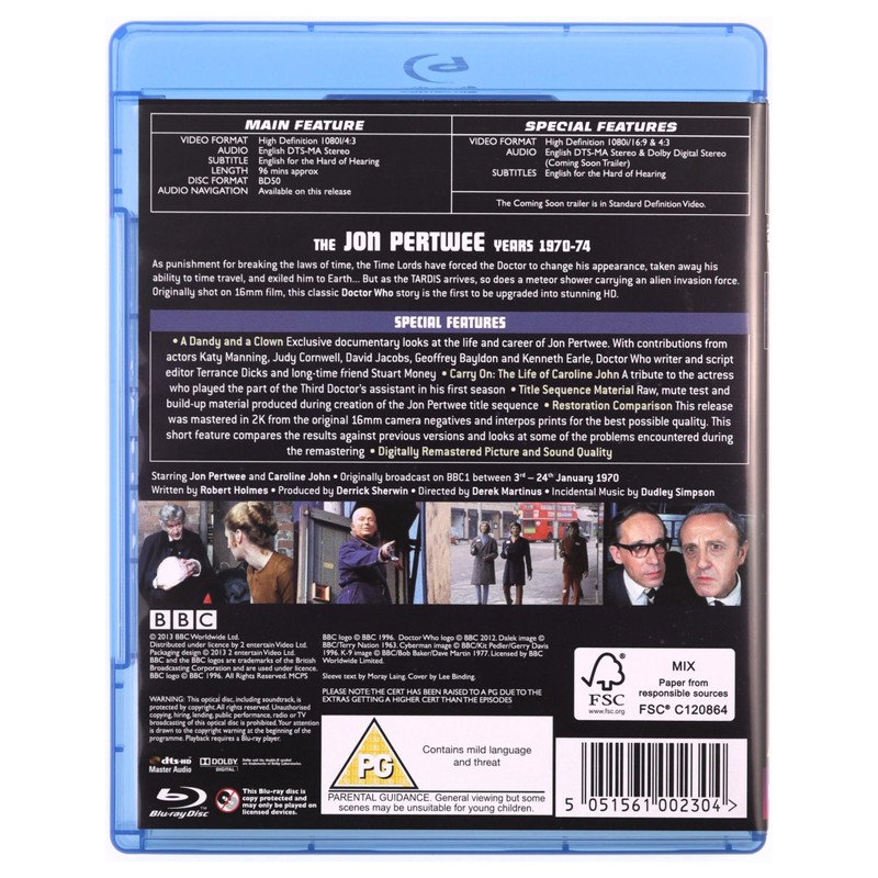 Doctor Who: Spearhead from Spa