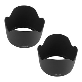 VOANZO Lens Hood Shade Lens Protector Lotus Type Hood Suitable For EF 75-300mm F/4-5.6 III EFS 55-250mm F/4-5.6 Is II EFS 55-2 50mm F/ 4-5.6 2pcs