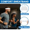 PATIKIL Sport Headbands for Men 7" x 4", 3 Pcs