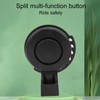 Bicycle Electric Horn Handlebar IP65 120dB USB Charging 3 Sound