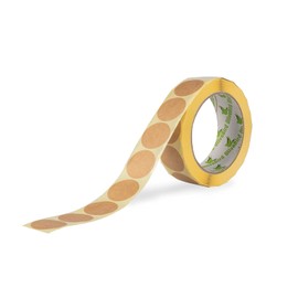 OliveBird 500 Kraft Stickers Round Labels 40 mm / 4 cm Diameter