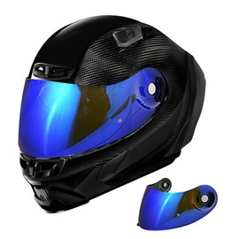 Motorcycle Helmet Visors for Nolan X-803 X-802 X-702 X-661 X603, Motorcycle Wind Protection Helmet Lens Visor, Motorcycle Helmet Visor Replacement (Blue)