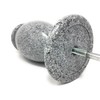 OPTIMUM Memorial Cemetery Flower Vase - Plastic (Light Grey Granite)