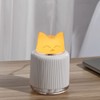 Mini Humidifier-Cute Cat Mist Humidifier for Kids Bedroom, Small Ultrasonic