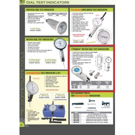 HHIP 5221-0005 Dasqua .8 X .01mm X 30mm Face Shock Resistant Dial Test Indicator