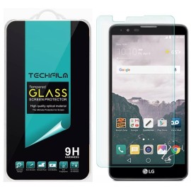 TechFilm Tempered Glass Screen Protector Saver Shield for LG Stylo 2 / Stylus 2