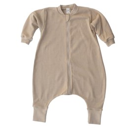 Lilano, Merino Sleeping Bag with Foot, 70% Wool (kbT), 30% Silk, 210 g/m² (110-116, Sand)