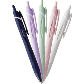 Mitsubishi Pencil HSXN15075N5PM Oil Based Ballpoint Pen Jet Stream Standard Soft Color 5pcs 0.7 Axis Color MIX