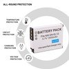 2-Pack EN-EL12 Battery with Charger for Nikon Coolpix A900 A1000
