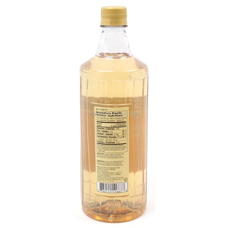 Starbucks Cinnamon Dolce Syrup (1-L.)