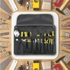 AIBAOBAO Tool Roll Bag, 10 Pockets Tool Bags, Multi-Purpose Tool