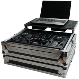 Harmony Audio HCTKS4LT Flight Glide Laptop Stand Travel DJ Custom Case Compatible with Numark IDJ3