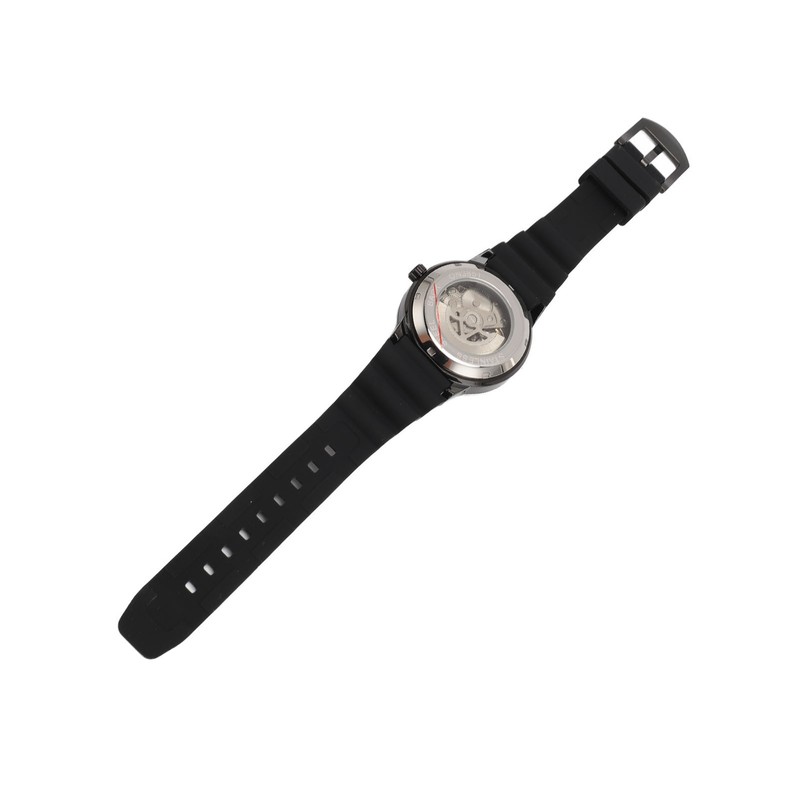 Men Chronograph Watch Rotatable Bezel Self Winding Automatic Movement Waterproof