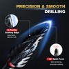 EZARC M35 Cobalt Step Drill Bit for Metal, 3/16"-7/8", 5/16"