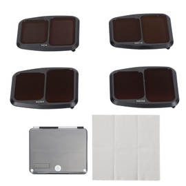 4 Piece ND8 ND16 ND32 ND64 Filter Kit Reduce Glare and Reflection Lightweight Drone Camera Lens Filter Set for Air 3 Drone