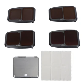 4 Piece ND8 ND16 ND32 ND64 Filter Kit Reduce Glare and Reflection Lightweight Drone Camera Lens Filter Set for Air 3 Drone