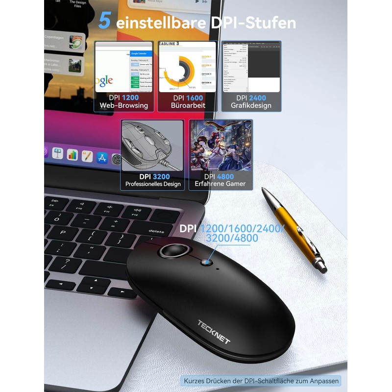 TECKNET Wireless Mouse