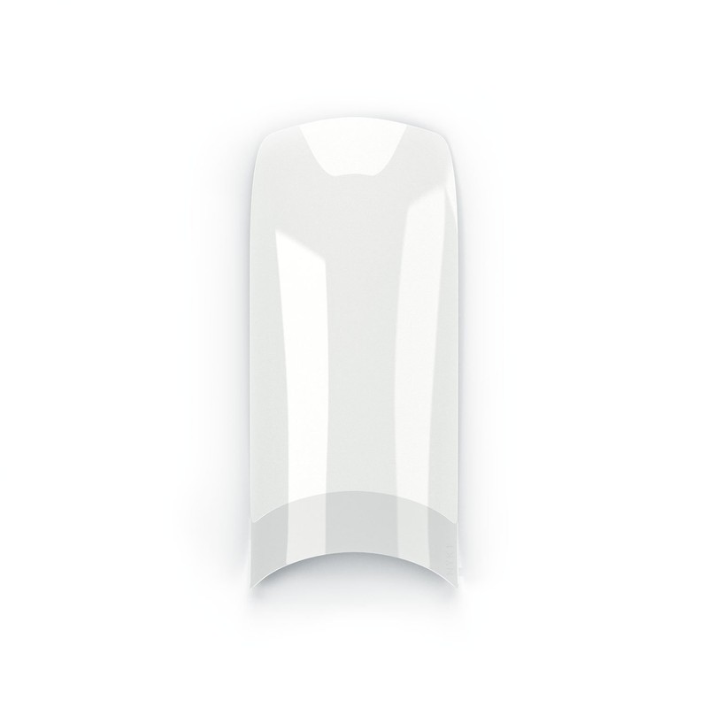 White Acrylic False Nail Tips - Professional Strong Natural False
