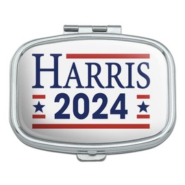 Kamala Harris 2024 Rectangle Pill Case Trinket Gift Box
