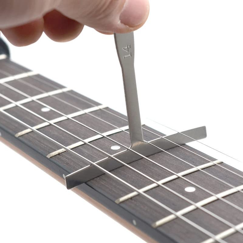 Set of 9 Yootones Guitar Understring Radius Gauge Tool Standard