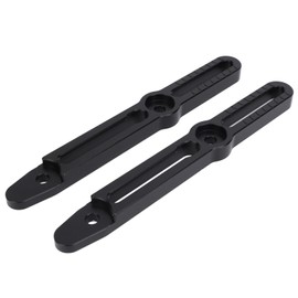 Vstrom 800De Windscreen Mount Set,Windscreen Adjusters Bracket Kit Aluminum Reduce Noise Motorbike Windscreen Adjustment Kit Replacement for Suzuki V Strom 800DE DL800 2022-2024(2)