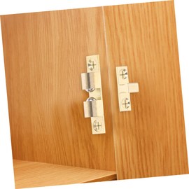 TEHAUX 10pcs Brass Ball Roller Catch Latches for Cabinet Doors Tension with Spring for Home Furniture Closets Dressers Wardrobes