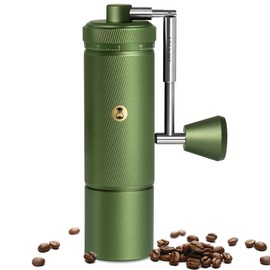TIMEMORE S3 Manual Coffee Grinder with External Adjustment and Stainless Steel Patented Burr，Hand Coffee Grinder High Presicion Premium Expresso Coffee Grinder Chestnut S3 - Green