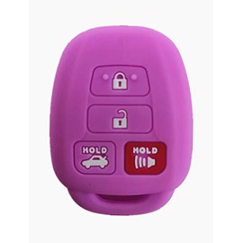 KAWIHEN Silicone Key Fob Cover Compatible with HYQ12BDM HYQ12BEL HYQ12BDP Toyota Avalon Camry Corolla Highlander Rav4 Yaris Scion FR-S tC