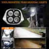 OICCTBF Upgrade LED Headlight Kit with White Cover,Plug N Play