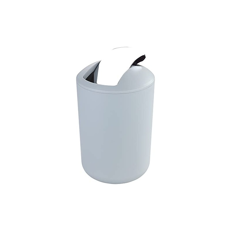 Cosmetic Bin with Swing Lid, Bathroom Bin, Shatterproof in Various