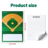 Lrjrizzo Baseball Dry Erase Coaches ClipboardBaseball Dry Erase Coaching Board