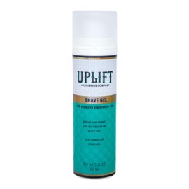 Uplift Provisions Clear Shaving Gel for Men & Women - Infused with Plant Extracts for an Ultra-Smooth Shave, Leaving Skin Hydrated, Velvety Soft, and Free from Redness and Irritation, 5 oz.