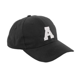 Unisex Boys Girls Baseball Cap Hat Cap A-Z Alphabet Morefaz (TM)
