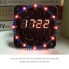 ASHATA DIY Multi-Function Digital LED Clock Kit, Light Control Clock
