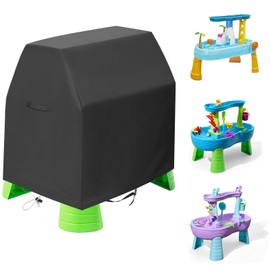 QUYCIFYUS Kids Water Table Cover Suitable for Rain Showers Splash Pond Water Table，Waterproof and Dustproof UV Protection Outdoor (Cover Only)
