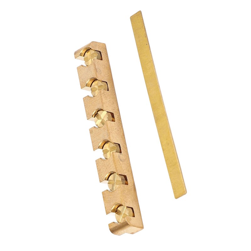 42mm Guitar Nut Brass Height Adjustable Professional Electric Guitar Nut
