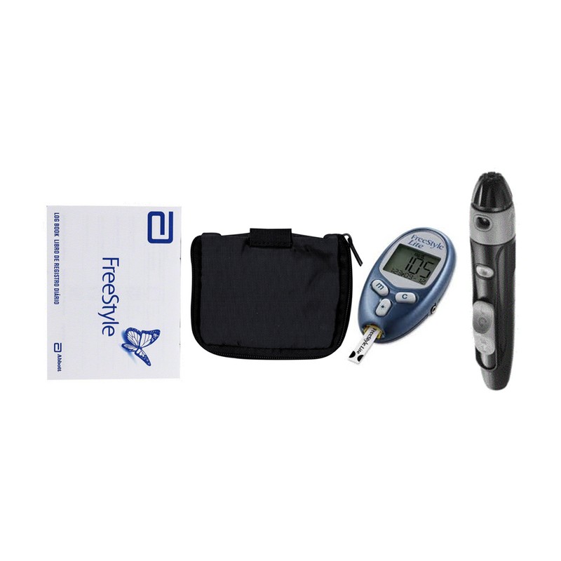 ABBOTT FreeStyle Lite Blood Glucose Meter kit For GLucose Care
