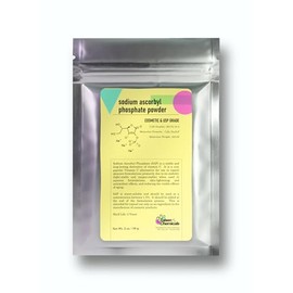 Sodium Ascorbyl Phosphate SAP Powder – Stable Vitamin C Derivative, Antioxidant for DIY Skin Care by Talsen Chemicals (2 Ounce / 56 gram)