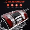 Lathsy LED Tail Light Black Cover with Blind Spot Compatible