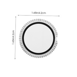 TEHAUX Rhinestone Protective Case for Pixel Watch Pc Cover Built Toughened Screen Protector Lightweight Design for Easy Installation and Daily Use