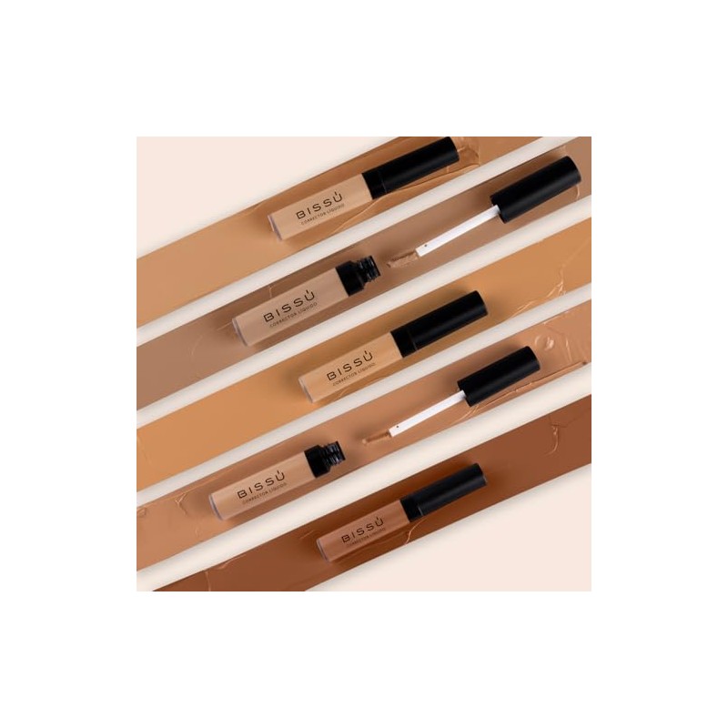 Bissú Cosméticos, Corrector Líquido 10 Brownie