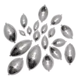도래추 낚시 채비 구멍추 쇠추 낚시추 다운샷 환추 [4호] Drop Shot Fishing Weight Tungsten Down Shot Sinkers [Size 4]