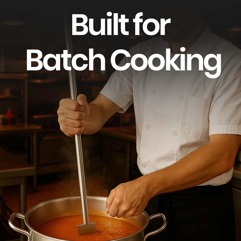 Quality Industries 48 Inch Stainless Steel Mixing Paddle Heavy Duty