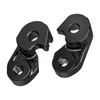 NICECNC Black Rear Suspension Riser 1" Shock Lift Bracket Lift