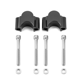 XR 30mm Height Black CNC For HONDA CRF450R 19-24 Billet 1 1/8" Handlebar Risers