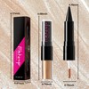 Prreal 2 in 1 Black Eyeliner Pen Gel & Liquid