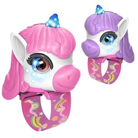 Unicorn Walkie Talkies para niñas y niños,Juguetes para niños de 3 a 8años,Juguete con Radio de 2 vías y 3 Canales,Alcance de 2 Millas para Exteriores
