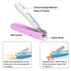 PAFASON Baby Safety Nail Clippers with Nail Catcher and Baby